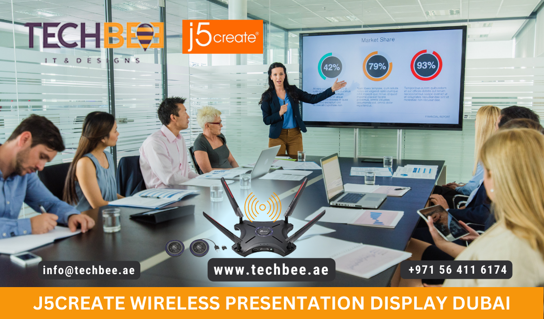 J5create Wireless Presentation Display Dubai - TECHBEE