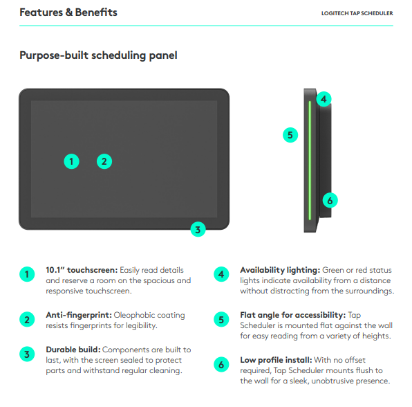 Buy logitech tap scheduler in dubai