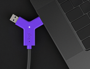 Logitech Swytch device with USB-C and USB-A support