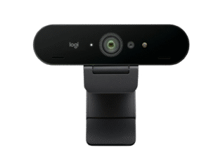 Logitech Brio webcam USB-C plug-and-play for Windows and macOS