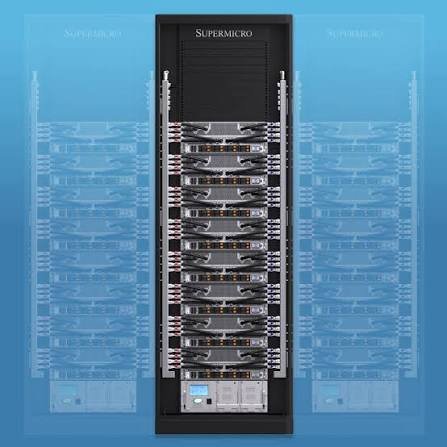 Supermicro rack system deployed for AI infrastructure