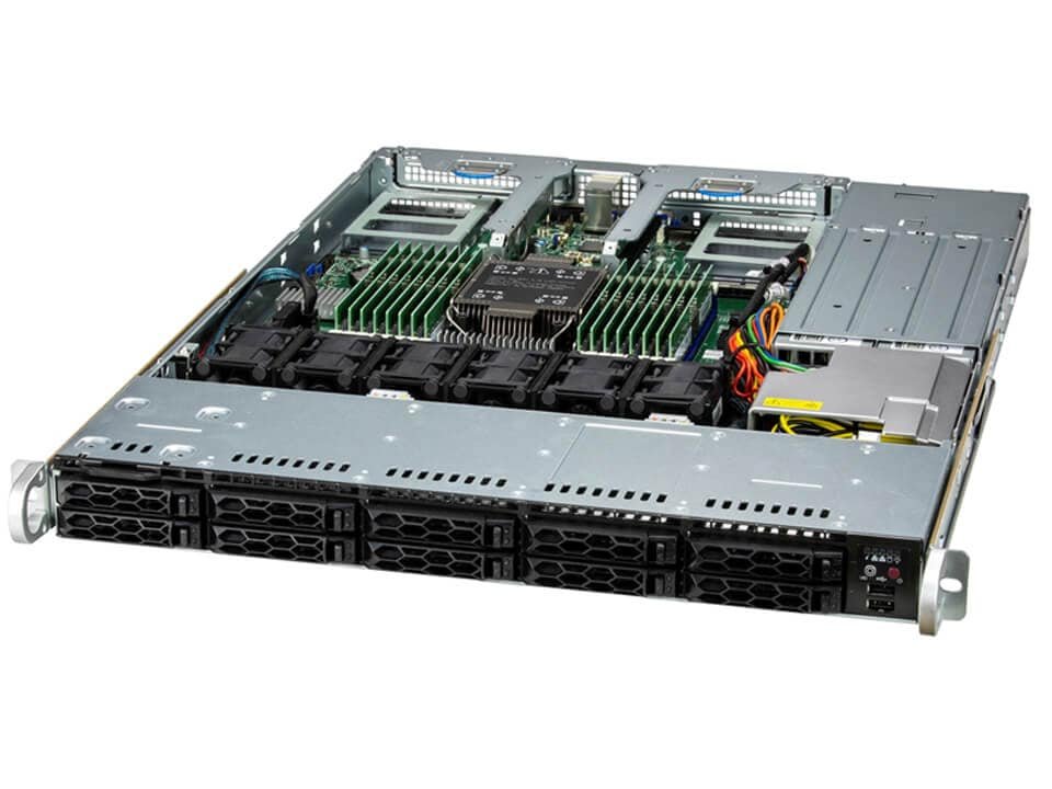 Supermicro GPU server for NVIDIA AI training and inference workloads