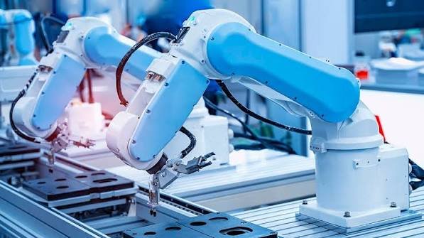 Technician setting up compact edge AI hardware at a deployment site