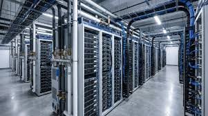 Data center row deployed with Supermicro AI SuperCluster building blocks in Dubai