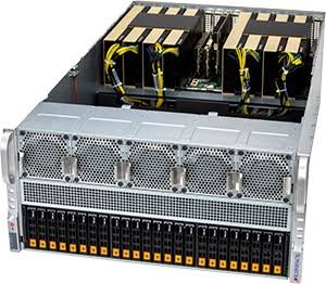 Supermicro GPU server system for AI workloads
